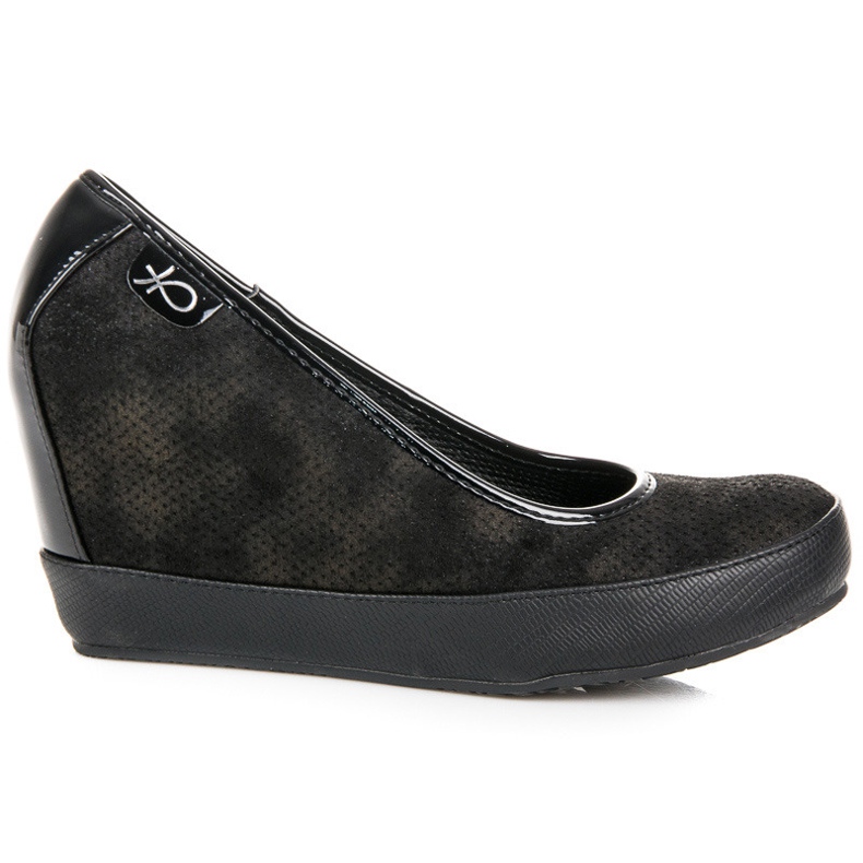 Vices Schwarze Keilpumps