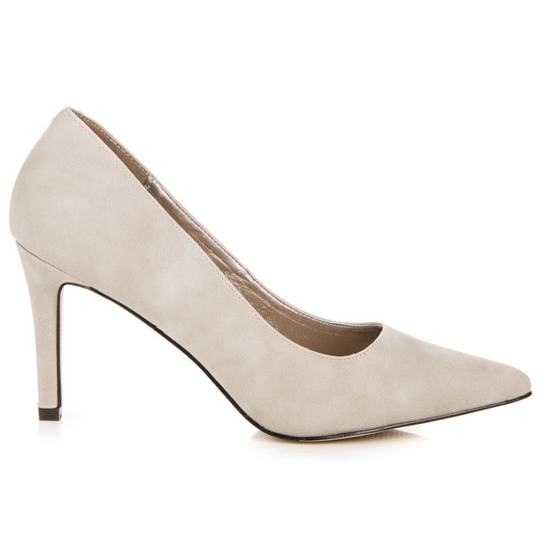 Vices Wildleder-Heels Laster grau