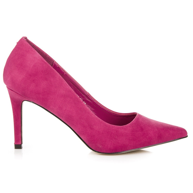Vices Wildleder-Heels Laster rosa