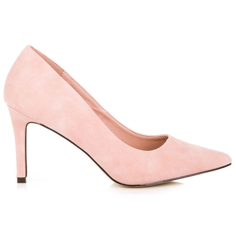Vices Wildleder-Heels Laster rosa