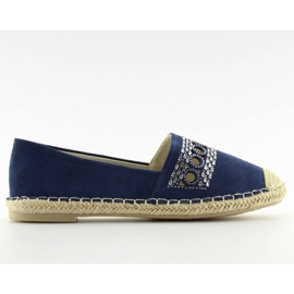 Marineblaue Espadrilles SK135 DK.BLUE