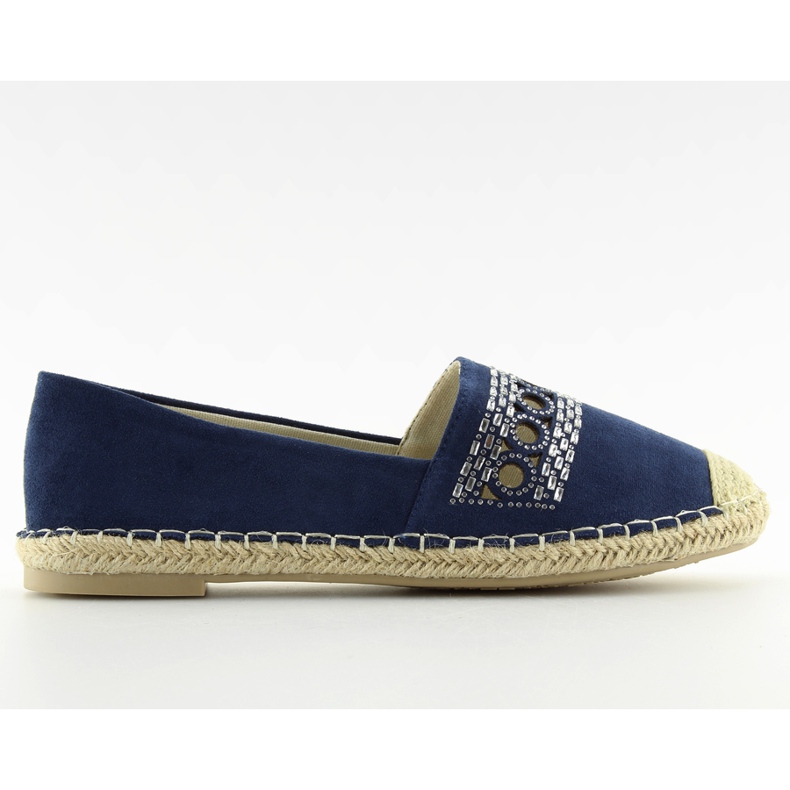 Marineblaue Espadrilles SK135 DK.BLUE navy blau