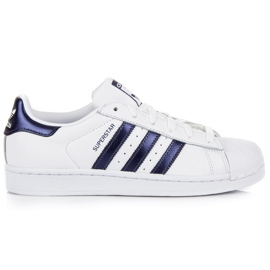 Adidas-Superstar m weiß