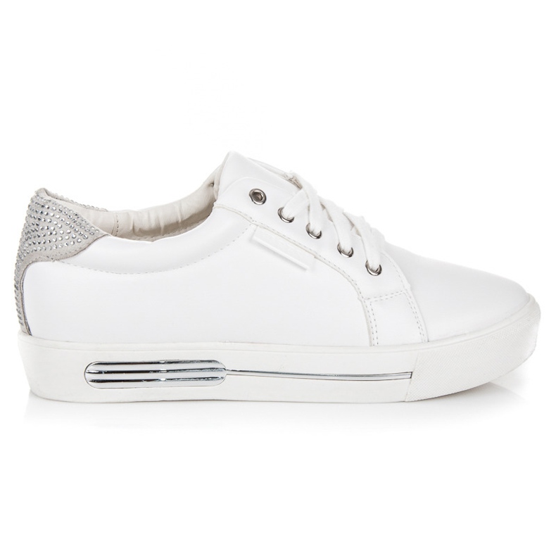 Vices Plateau-Sportschuhe weiß