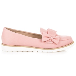 Vices Halbschuhe mit Schleife rosa