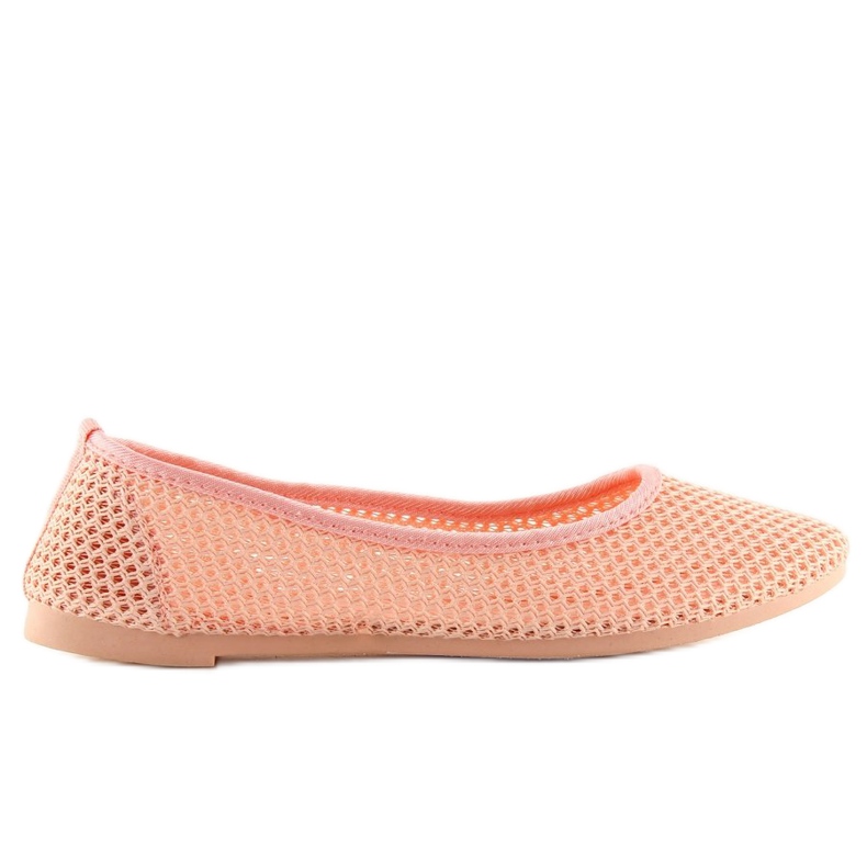 Rosa Mesh-Ballerinas JX56 Rosa
