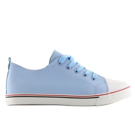 Blaue Sneakers für Damen XL01p Blau