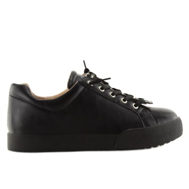 Schwarze Damen Sneaker 7209 Schwarz