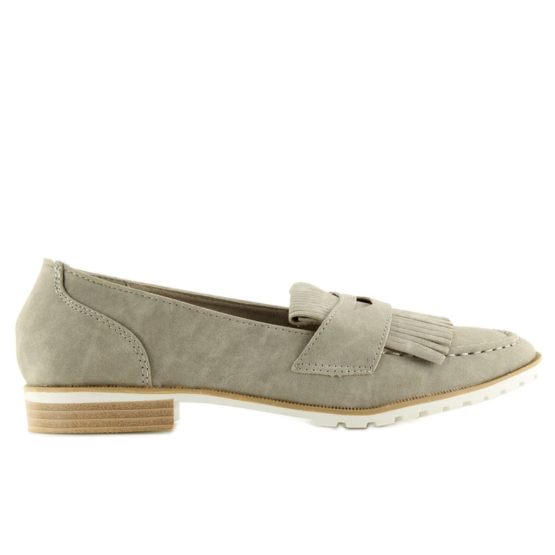 Grau Graue Damen-Slipper 1174 Grau