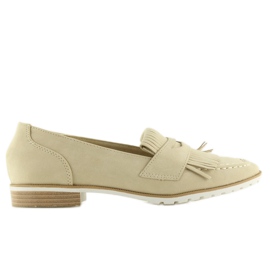 Beige Slipper für Damen 1174 Beige