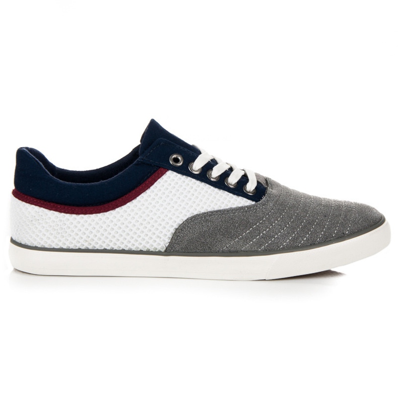 L&H Wildleder Sneakers grau