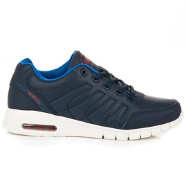 Ax Boxing Navy Sportschuhe blau