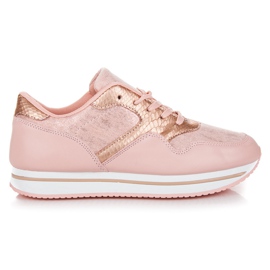 Rosa Sportschuhe