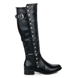 Seastar Klassische Stiefel mit Nieten schwarz