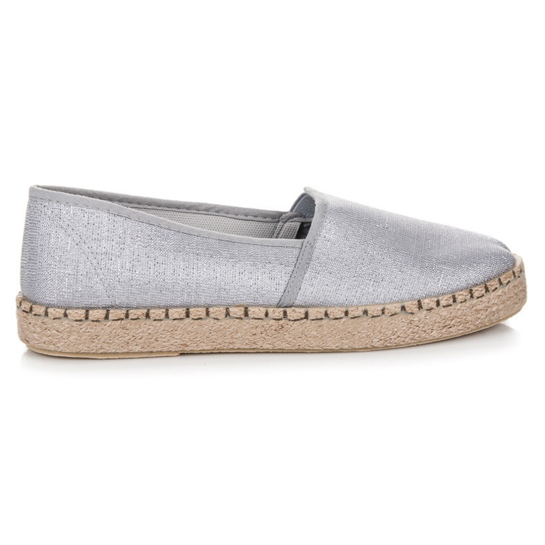 Graue Espadrilles