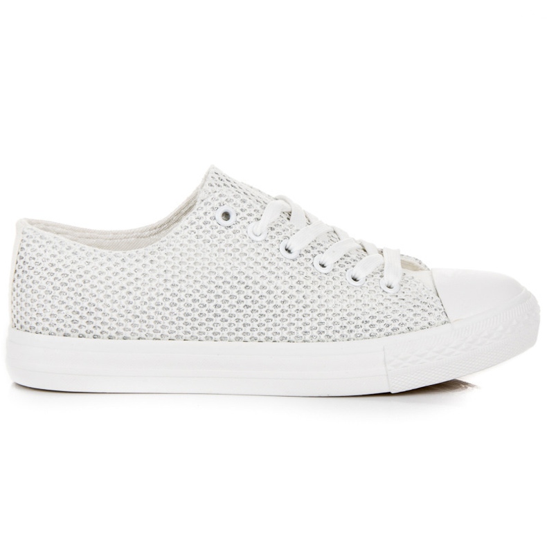 L&H Stylische Sneaker für Damen weiß