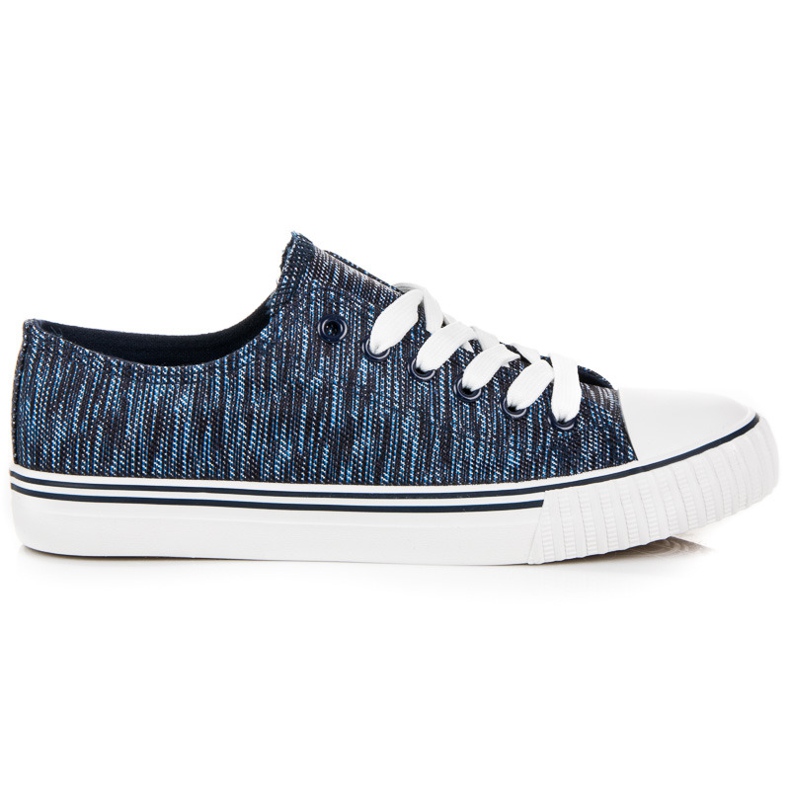 L&H Dunkelblaue Turnschuhe