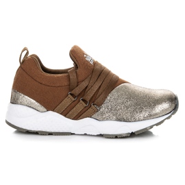 Kylie Stilvolle Kinderschuhe braun