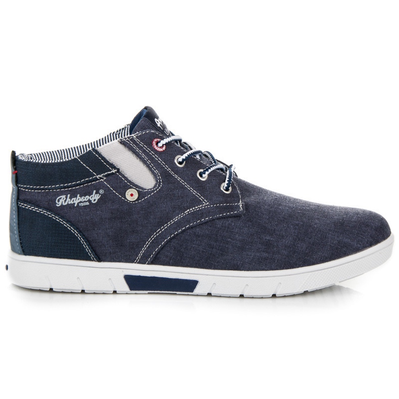 American Club Lässige Turnschuhe blau