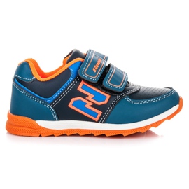 Hasby Klett-Turnschuhe blau