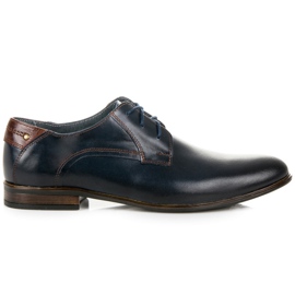 Lucca Gebundene Business-Schuhe blau