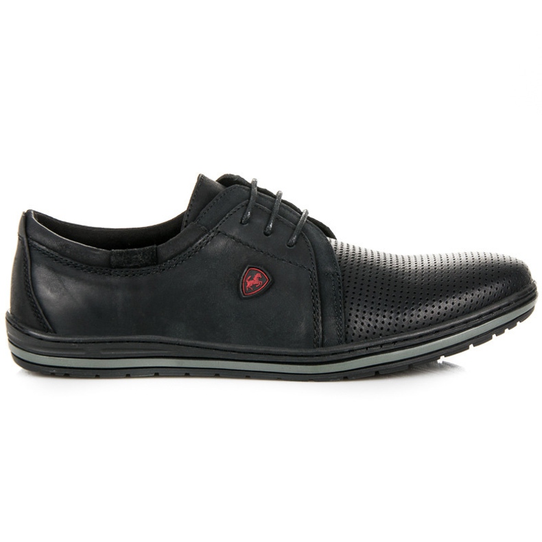 Evento Durchbrochene Schuhe schwarz