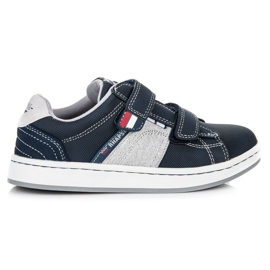 American Club Bequeme Schuhe für Jungen blau