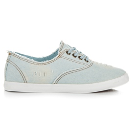 Seastar Denim-Sneaker zum Schnüren blau