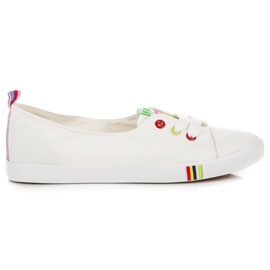 Camo Sportschuhe weiß