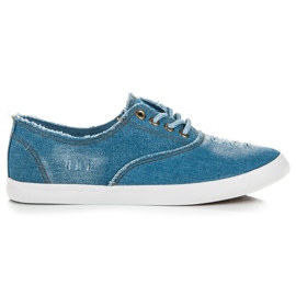 Seastar Denim-Sneaker zum Schnüren blau