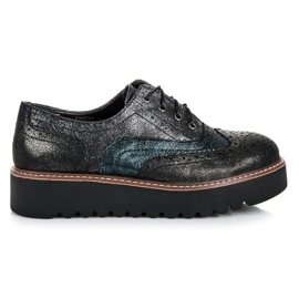 Kylie Gebundene Brogues schwarz