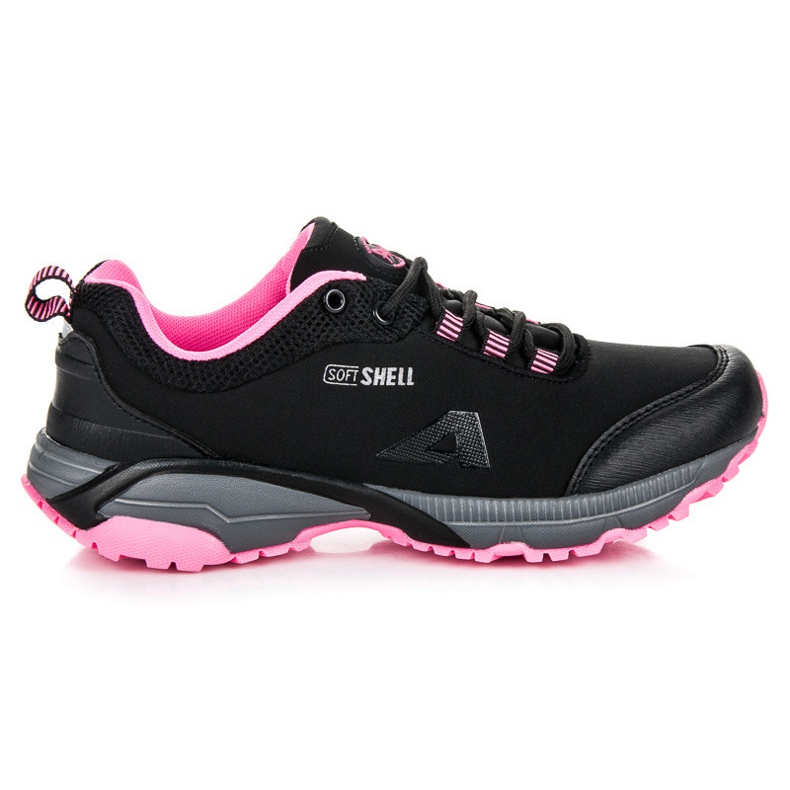 American Club Softshell-Sportschuhe schwarz