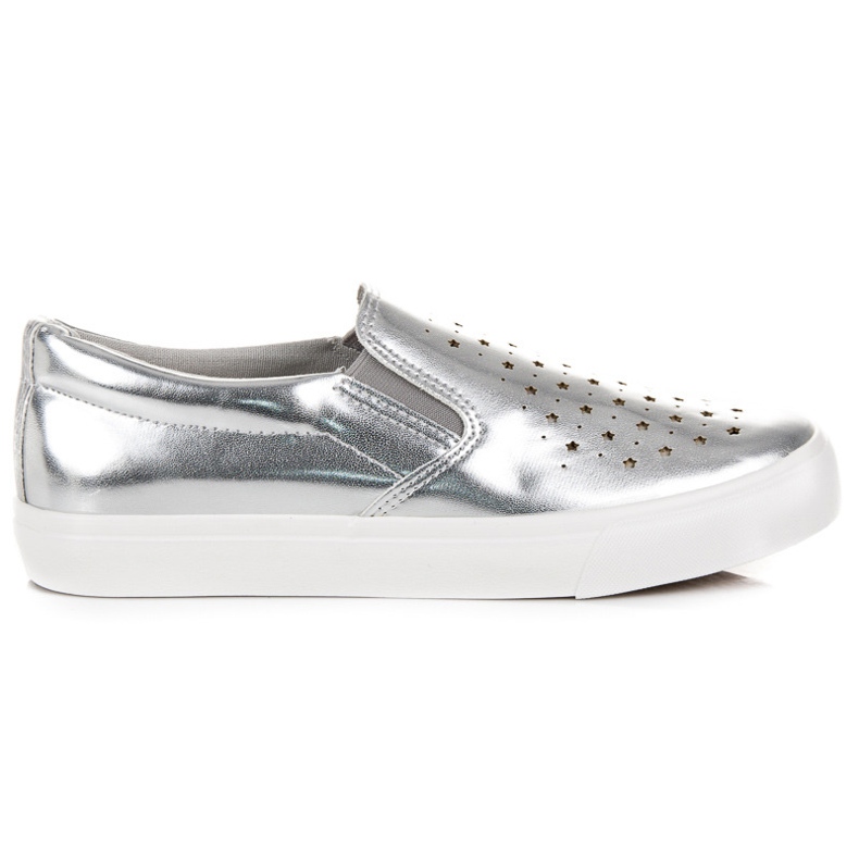 Seastar Durchbrochene Slipons grau