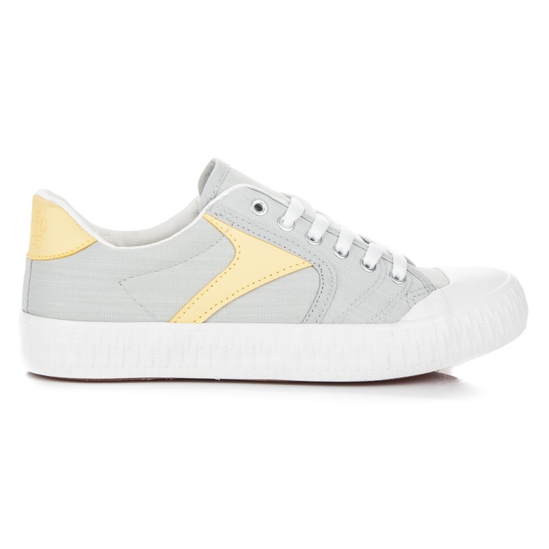 Kylie Graue Turnschuhe