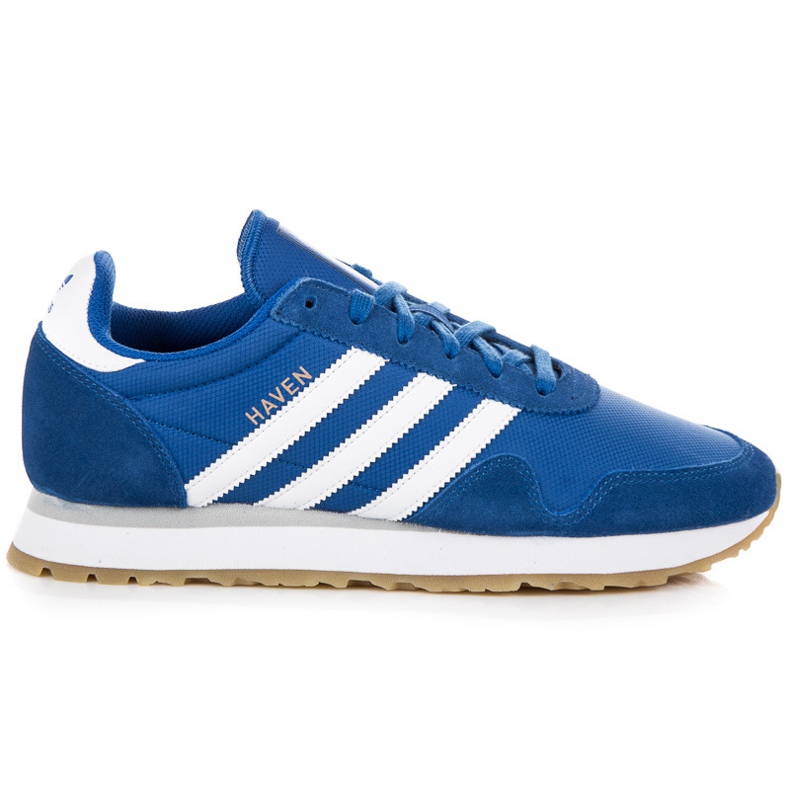 Adidas-Hafen blau