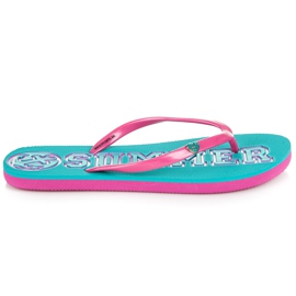 Mckeylor Blaue Sommer-Flip-Flops