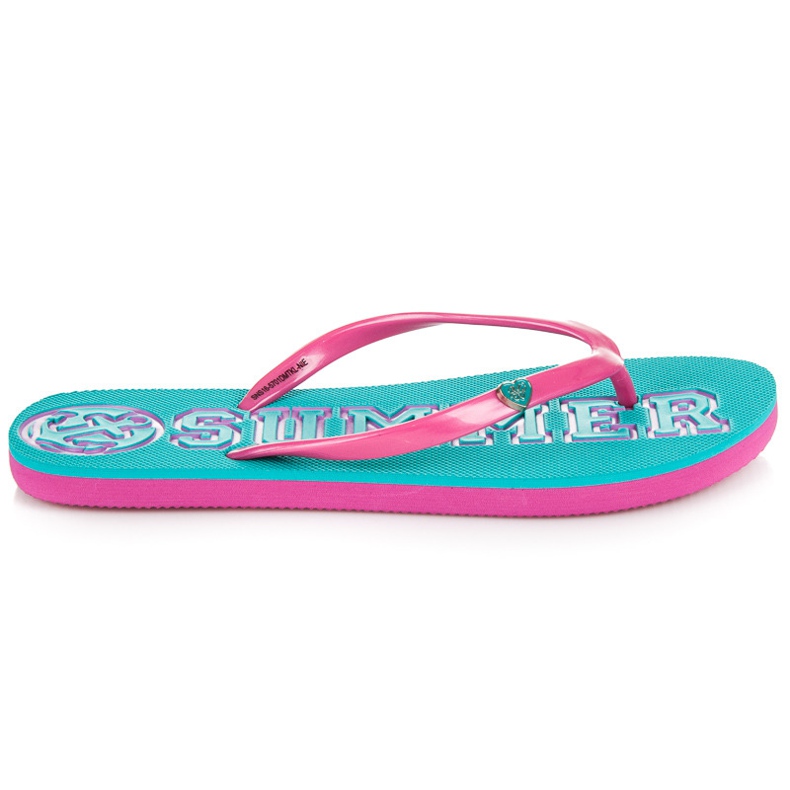 Mckeylor Blaue Sommer-Flip-Flops