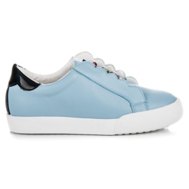 Vices Slip-on Sneakers mit Eulen blau