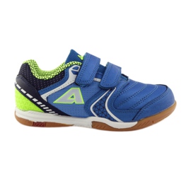 American Club ADI Sportschuhe American 170620 marineblau grün blau weiß