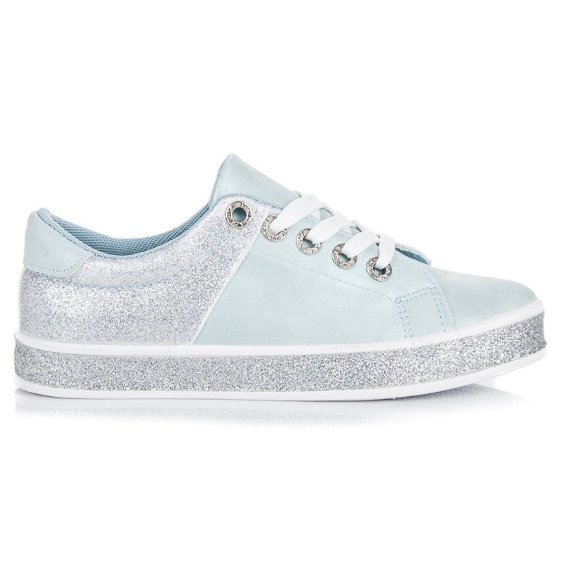 Seastar Blaue Turnschuhe auf der Bindung