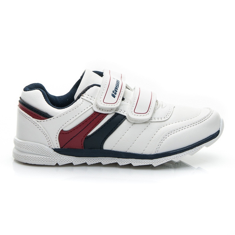 Hasby Sneakers mit Klettverschluss weiß