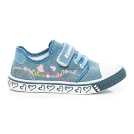 Hasby Blaue Turnschuhe
