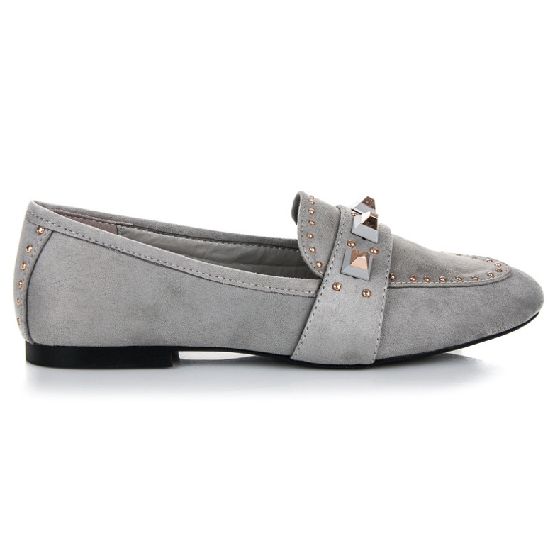 Vices Wildleder-Loafer grau