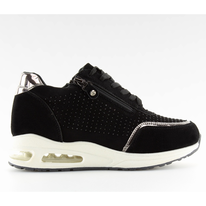 Schwarz 1625 Schwarze Sportschuhe für Damen