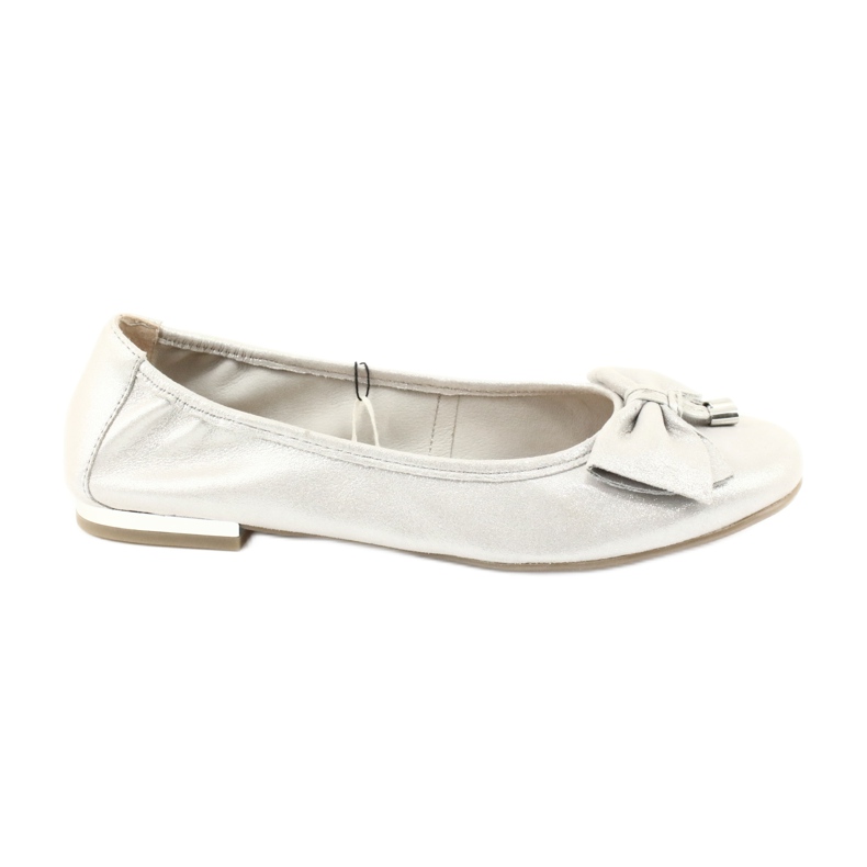 Caprice Ballerinas Damenschuhe 22111 silber grau