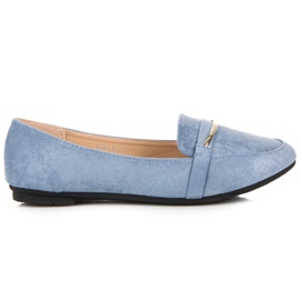 Abloom Blaue Loafer für Damen