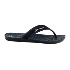 Herrenhausschuhe Rider 11073 marineblau schwarz