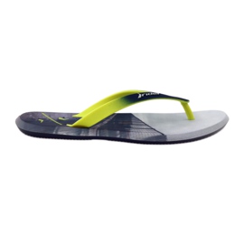 Rider 10719 Herren Flip-Flops grau gelb