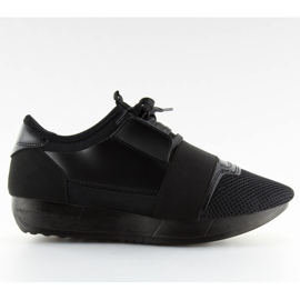 Schwarz 16-515 Allblack Sportschuhe