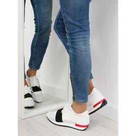 Weiß 16-515 WEISS / ROT Sportschuhe schwarz